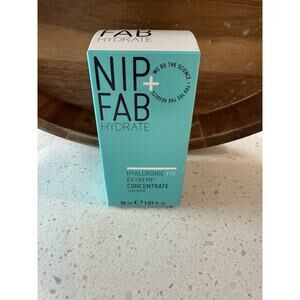 NIP + FAB Hydrate Hyaluronic Fix Extreme Concentrate 30ml New In Box‎